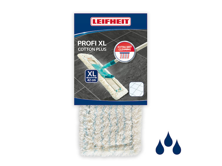 Leifheit Lavapavimenti Profi XL cotton plus Mani…